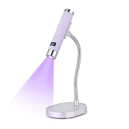 Secador UV Profesional 2 en 1: Manicure Manos Libres con Temporizador Inteligente